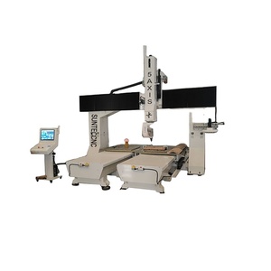 Suntec Sculpture <strong>Model</strong> <strong>CNC</strong> Wood Foam 5 <strong>Axis</strong> Carving Machine <strong>4</strong> <strong>Axis</strong> 5 <strong>Axis</strong> <strong>CNC</strong> <strong>Router</strong> 360 Degree - Product Image 1