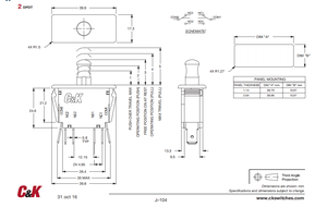 Interruttore per porta a pressione a 6 Pin interruttore per porta della macchina da gioco normalmente chiuso multifunzione - Product Image 5