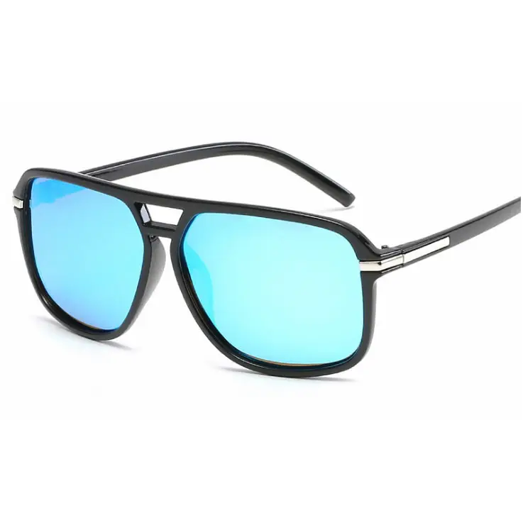 TY0424 lunettes de conduite polarisées à double pont pour hommes lunettes de soleil de haute qualité pour hommes lunettes de conducteur rétro lunettes de soleil surdimensionnées