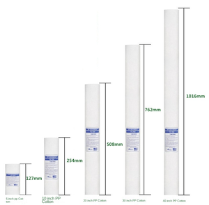 高流量水滤筒20英寸1微米pp沉淀物滤筒 - Product Image 1