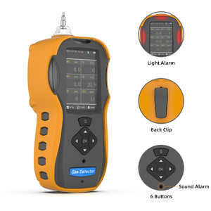 Rilevatore Multi gas portatile con registrazione dati Multi analizzatore di gas rilevatore di perdite refrigerante - Product Image 2