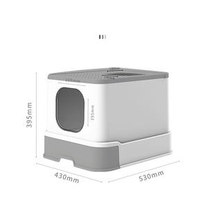 Drawer-type Rubik's Cube Cat Litter Box to Prevent <strong>Entry</strong> and Exit with Sand Design Pet Cleaning Toilet - Product Image 1