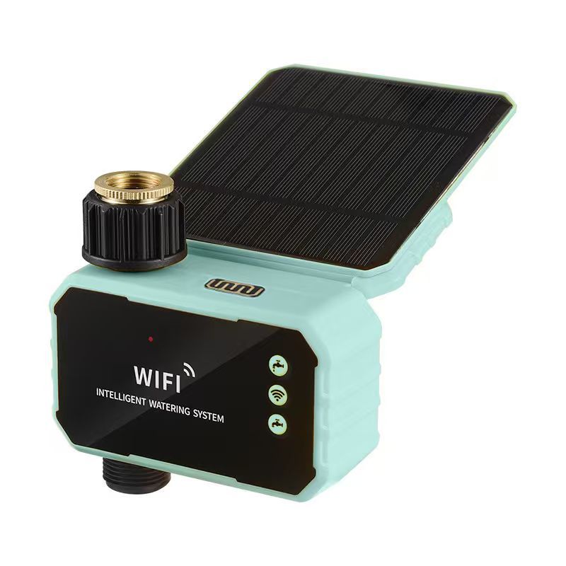Blue Wifi water valve timer
