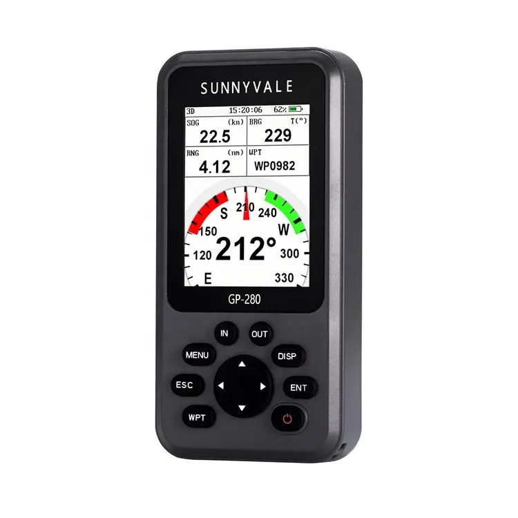 GP-280 Huayang Sistem Navigasi GPS Genggam, Penerima GPS Sensitivitas Tinggi Genggam Sunnyale