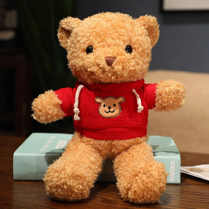 Seaweed bear-red sweatshirt