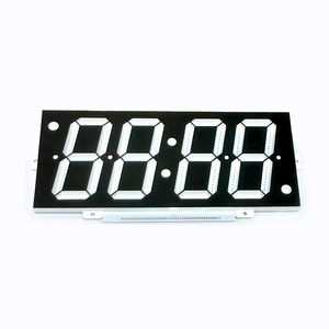 ultra Red 100mm 4 <strong>Digit</strong> 4 Inch 7 Segment <strong>Display</strong> 4 <strong>Digits</strong> Led Clock <strong>Display</strong> <strong>Module</strong> - Product Image 1