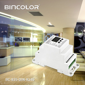BC-835-DIN 5CH 25A定電圧PWMデコーダーDINRAILLEDコントローラー5chDMXデコーダー - Product Image 5