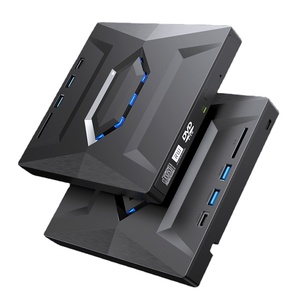 5合1外置DVD驱动器TF sd卡读卡器USB 3.0便携式光盘/DVD RW光驱/DVD播放器光盘刻录机 - Product Image 1