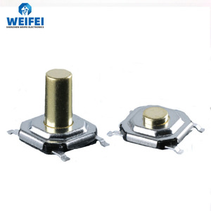 HOT SALE 50mA 12VDC SMD-Knopfsc halter Druckknopf schalter 4*4*2.0H Tast schalter - Product Image 5