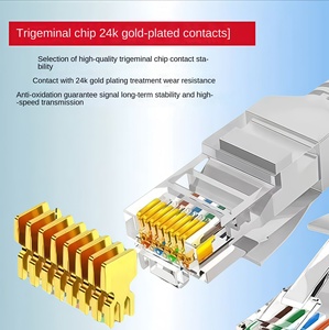 Super <strong>Class</strong> 5 Unshielded PVC Jacket <strong>Network</strong> Cable 100m Length <strong>Computer</strong> Broadband CAT5E Router 1 2 3 Meter Versions Available - Product Image 2
