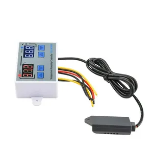 Controlador de temperatura y humedad LED Digital W1099 para incubadora 12V 24V 110V 220V termómetro higrómetro medidor Sensor termostato - Product Image 6