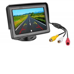 4.3&quot; Screen for Rear View <strong>Reverse</strong> Camera TFT <strong>LCD</strong> <strong>Display</strong> HD Digital Color 4.3 Inch PAL/NTSC with Suction Mount Car Monitor - Product Image 3