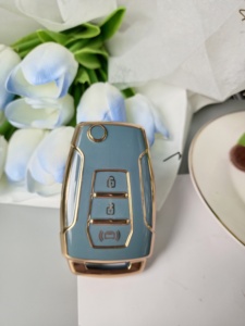 Free Sample Folding 3-Button Remote <strong>Key</strong> Shell for SsangYong Korando New Actyon C200 Flip Car <strong>Key</strong> Accessories - Product Image 2