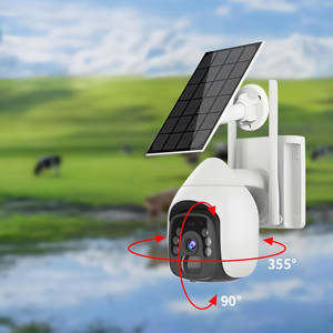 Cámara PTZ solar WiFi de 3MP para jardín al aire libre con visión nocturna, resistente al agua, IP66, Sensor CMOS, detección de movimiento, almacenamiento de tarjeta de memoria - Product Image 3