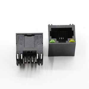 RJ458P8C磁気コネクタRJ45ミニエターネットコネクタ黄色/グリーンネットワークW/Oシールド - Product Image 4