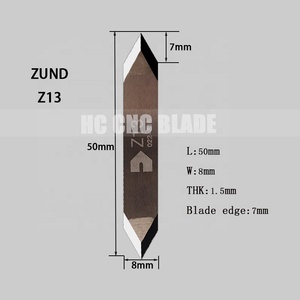 ใบมีดตัดแบบดิจิทัล CNC สำหรับตัดกระดาษแข็งกระดาษ Z10ตัด Z13 Z12 Z11 Z45 Z44ทำจากโลหะผสมบรรจุในกล่อง - Product Image 4