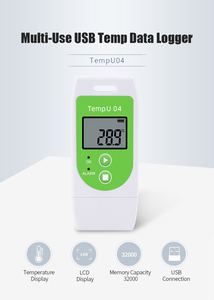 Tzone TempU04-registrador de datos de temperatura, uso médico, uso múltiple, USB, con software gratuito - Product Image 6