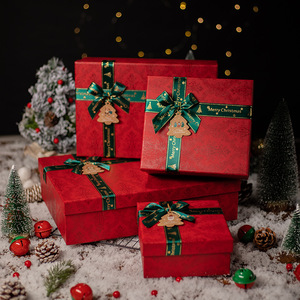 Yeni varış noel hediyesi kutu High-End hediye kutusu ilmek ile özelleştirilmiş noel hediyesi kutu - Product Image 4