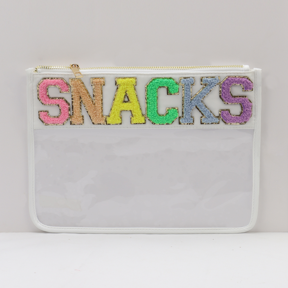 SNACKS blanc clair pvc