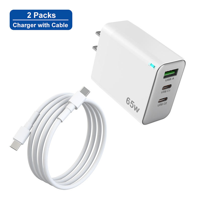 Ensembles de chargeurs blancs