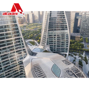 Alcadex 2-6mm rivestimento in PVDF rivestimento per pareti esterne pannello sandwich per facciate di edifici ACM foglio ACP personalizzato composito in alluminio - Product Image 1