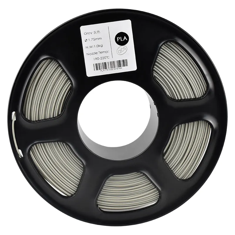 Filamento pla gris para impresión 3d, 1,75mm, 1,75mm, gran oferta, china