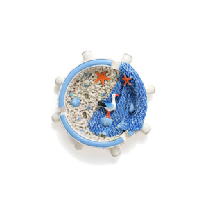 Дешевая цена, сувенирные изделия из смолы, маяк, термометр, лодка, рулевое колесо, Чайка, индивидуальные украшения - Product Image 5