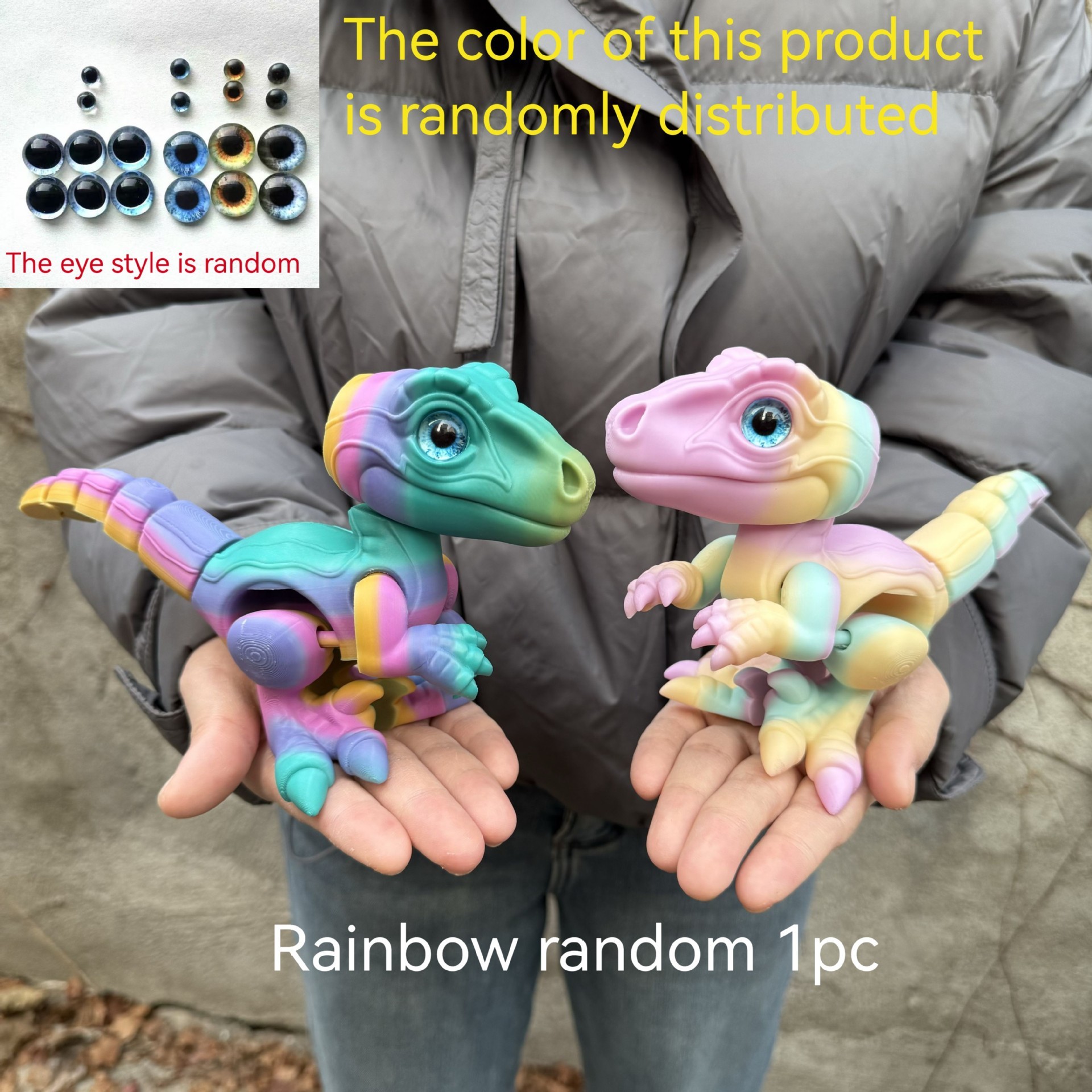 Large rainbow random