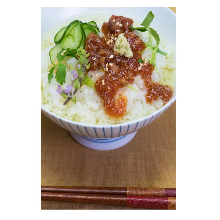 मीठा और मसालेदार जापानी अनोखा समुद्री भोजन मसाला सॉस पेस्ट भोजन