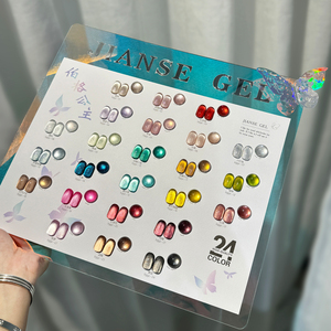 Jianse เซ็ตเจลทาเล็บ UV 15มล. 24สี, ชุดสะสมเล็บเจลทาเล็บ - Product Image 6