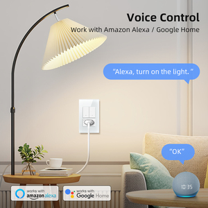 Tuya WiFi Smart Lichtsc halter 16A Brasilien Steckdose Glasscheibe Alexa Google Home Kompatibel 1-2-Wege-Switch ZigBee-Netzwerk 220V max.