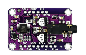 Módulo decodificador de Audio UDA1334A I2S DAC 3,3 V-5V placa PCBA de sonido estéreo para CJMCU 1334 para circuitos integrados