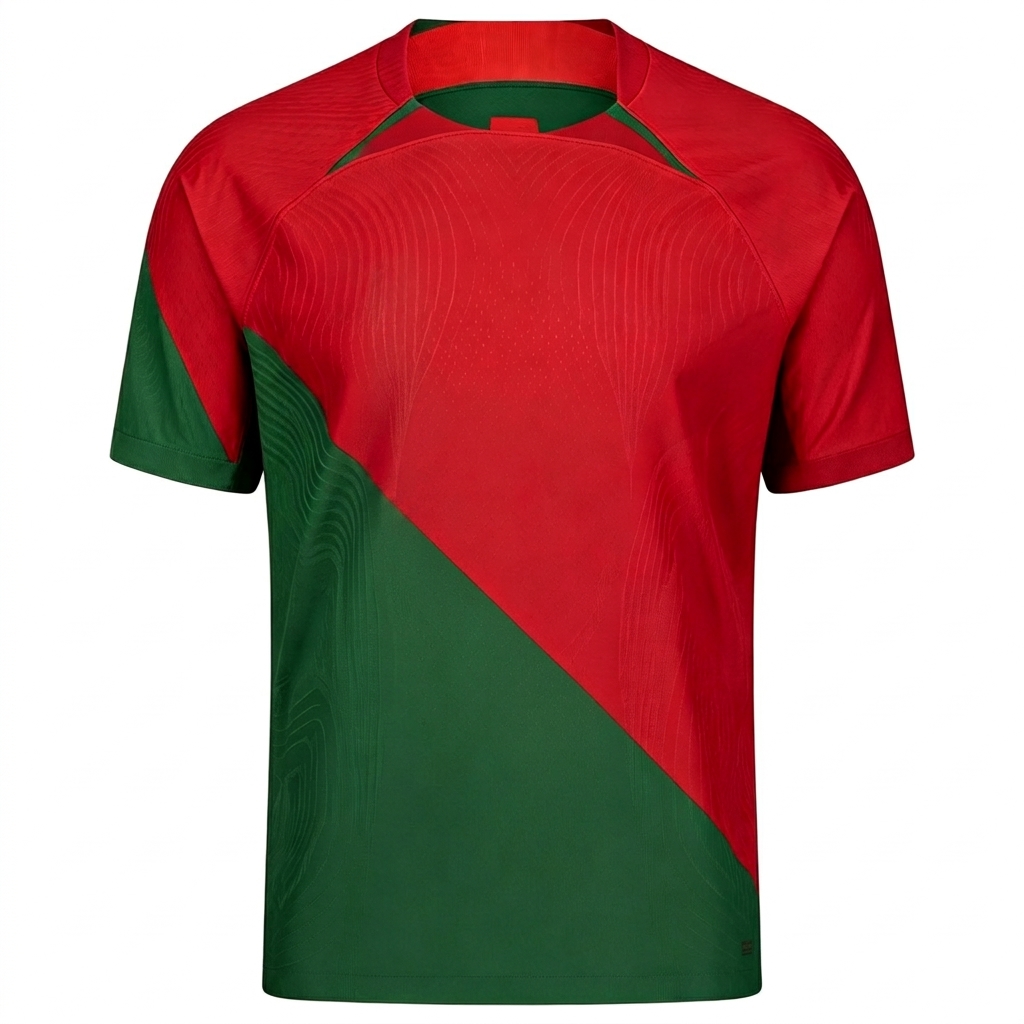 Verde Oscuro Rojo Rayas Verticales 7