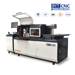 BENDER DE LETRAS CON REBORDE DE NOTCHING CNC máquina dobladora automática V knotch Street sign Bender para Letras de volumen 3D - Product Image 6
