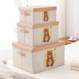 Đáng Yêu Của Trẻ Em Phòng Ngủ Lưu Trữ Đồ Chơi Quần Áo Giày Tổ Chức Hộp Trẻ Em Đồ Chơi Lưu Trữ Cube Lưu Trữ Hộp - Product Image 4