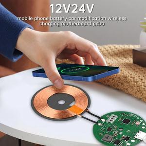 5-30V <strong>Input</strong> <strong>Wireless</strong> Charging <strong>Module</strong> 5W/10W/15W/20W Automatic Identification Car <strong>Wireless</strong> Charging <strong>Module</strong> Support FOD - Product Image 1