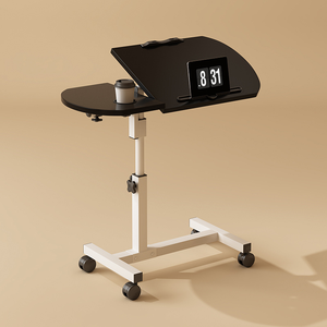 Multipurpose Folding Laptop Stand <strong>Simple</strong> Small Moveable Metal Table Height Adjustment Adjustable <strong>Computer</strong> Table Office <strong>Desk</strong> - Product Image 1