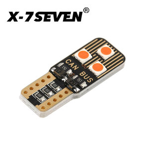 X-7SEVEN T10 <strong>Red</strong> Circuit Board Car <strong>LED</strong> Dome Light Interior 194 168 W5W <strong>LED</strong> License Plate Interior Wedge Light Bulbs - Product Image 4