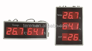 TEREN Large LED Display Screen for Temperature &amp; Humidity &amp; Differential Pressure Measuring - Product Image 2