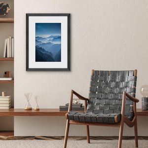 Picture <strong>Frame</strong> 16x24 with Mat or 20x28 <strong>Frame</strong> Without Mat Wide Photo <strong>Frame</strong> for Wall Display Uv Printing - Product Image 4