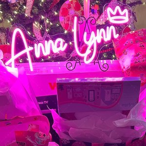 Dropshipping trong nhà cá nhân Acrylic tùy chỉnh Neon dấu hiệu Led Neon dấu hiệu cho phòng nhà tường trang trí nội thất - Product Image 4