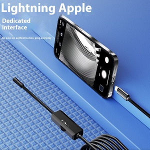 5.5mm 8mm Lens 1m <span class=keywords><strong>3m</strong></span> 5m WIFI muayene kamera 1280*960 yüksek uyumluluk ile taşınabilir endoskop kamera