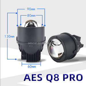 AES Q8 Pro Tri <strong>Led</strong> Projector Lens Bi <strong>Led</strong> Fog Lamp Xsilence <strong>Led</strong> Car Laser Headlight Retrofit - Product Image 5