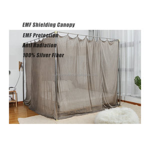 สารต้านอนุมูลอิสระเส้นใยเงินหลังคาเตียง-มุ้งกันยุงทรงสี่เหลี่ยมต่อสู้อนุมูลอิสระส่งเสริมสุขภาพของเซลล์ - Product Image 2