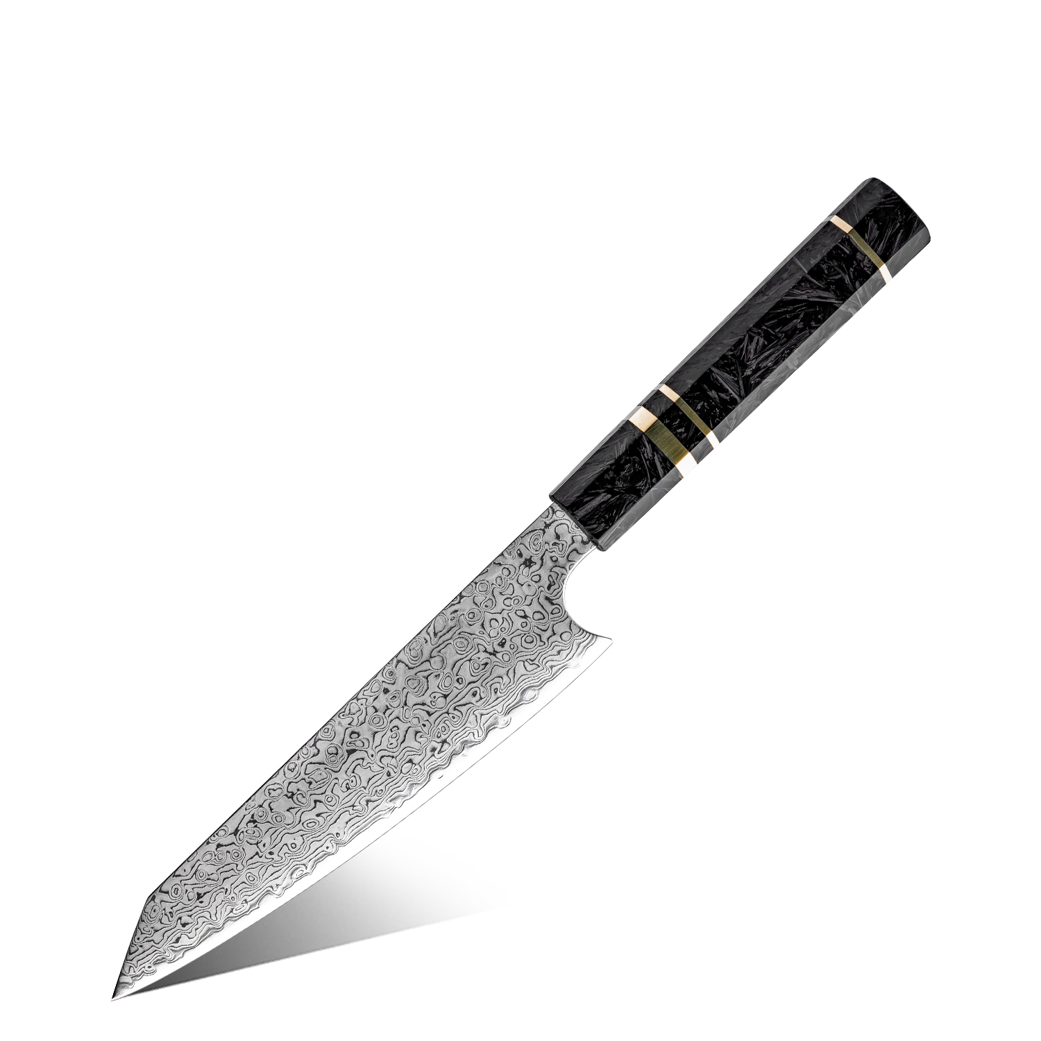 Cuchillo utilitario negro de 6''
