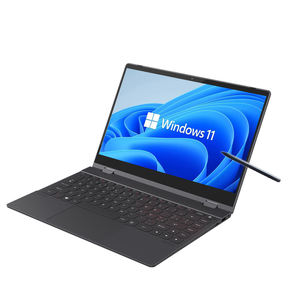 14 pollici Computer portatile PcQuad Core Intel I7 1165 g7 Win11 DDR4 RAM 16G 512G Touch Screen 360 rotazione Pc Computer portatile - Product Image 1