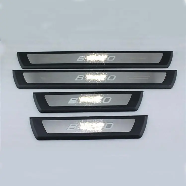 Protezioni del davanzale della porta di automobile accosserios LED per Mazdaa BT-50 2012 -2019