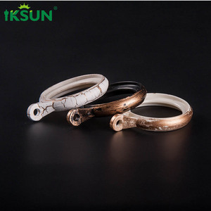 Iksun Op Maat Gemaakte Aluminium Geschilderde Klassieke Decoratieve Raamgordijnroeden Luxe Gordijnstokken - Product Image 2