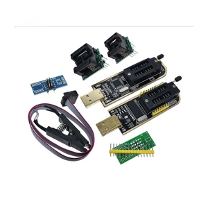 <strong>EEPROM</strong> Flash BIOS <strong>USB</strong> <strong>Programmer</strong> SOIC8 Clip+1.8V SPI Flash Memory SOP8 DIP8 Adapter+SOIC8 Adapter SOP8 TO DIP8 Burner Kit - Product Image 1