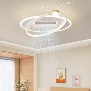 Hiện Đại Đơn Giản Thông Minh Điều Khiển Bằng Giọng Nói Yên Tĩnh Không Cánh Thiết Kế Điều Khiển Từ Xa <span class=keywords><strong>Fan</strong></span> Ánh Sáng LED Quạt Trần Cho Cả Nhà - Product Image 3